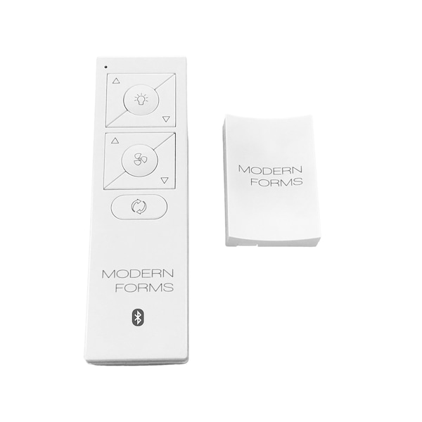 Modern Forms 6-Speed Ceiling Fan Wireless Bluetooth Remote Control Wall Cradle White for Modern Forms Smart Fans - F-RBT