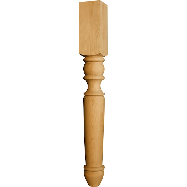 Osborne Wood Products 34 1/2 x 4 Portsmouth Island Post in Alder - 1424A