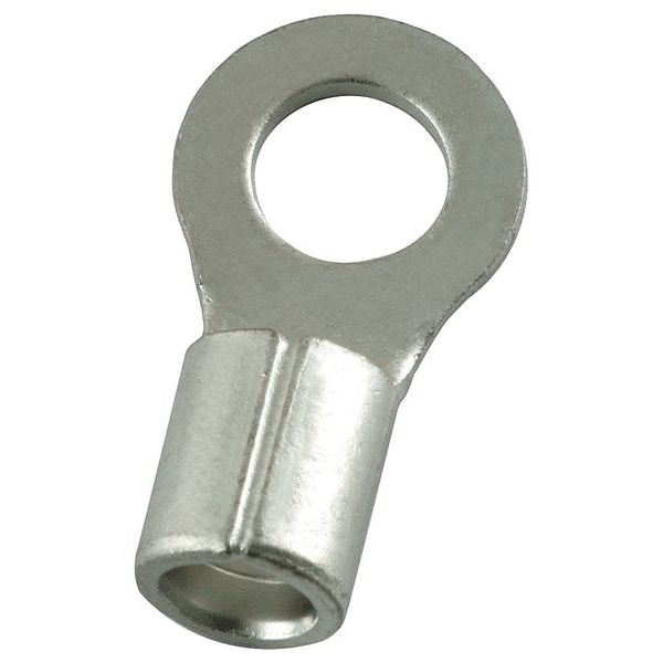 Terminal de Anillo No Aislado de 8 AWG de Power First, Tuerca de 1/4", Paquete con 25 piezas - 4FRL2