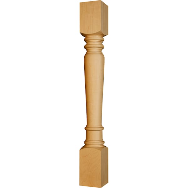 Osborne Wood Products 34 1/2 x 4 Husky Islander Island Post in Mahogany - 1451MH