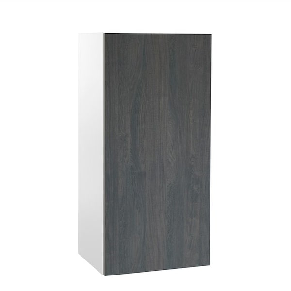 Cambridge Quick Assemble Modern Style, Carbon Marine 24 x 36 in. Wall Kitchen Cabinet (24 in. W x 12 D x 36 in. H) - SA-WU2436-CM
