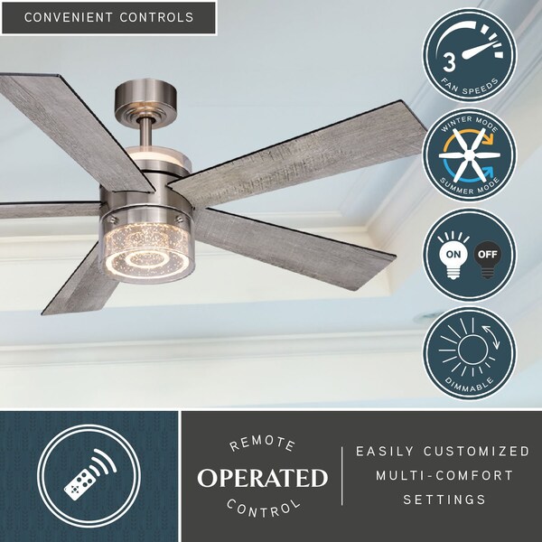 Vaxcel 5 Blades, 3 Speeds, 120V, 52 in W - F0101