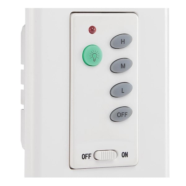 Westinghouse Wall Control Ceiling Fan 3 Speeds and -Light Dimmablemer - 7787500