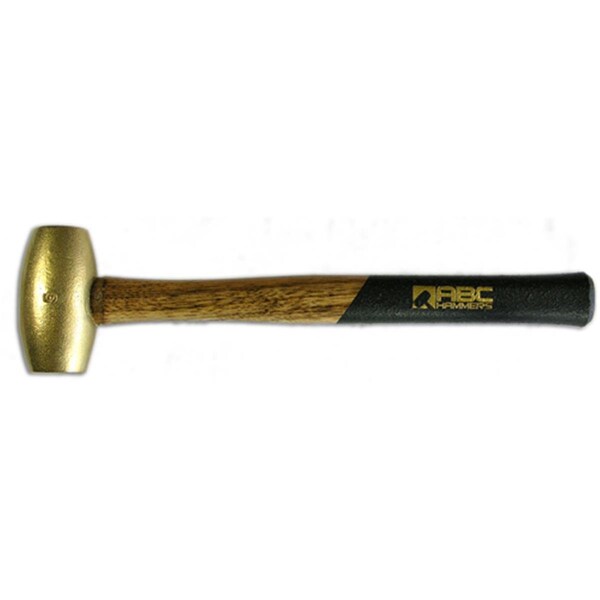 Abc Hammers 5 Lb. Brass Hammer With 18 In. Wood Handle - AB1846