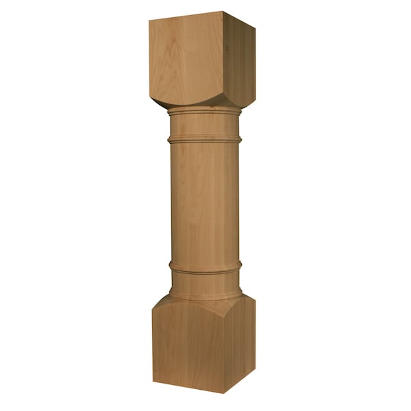 Osborne Wood Products 36 x 8 Massive Savannah Island Leg in Alder - 1896A