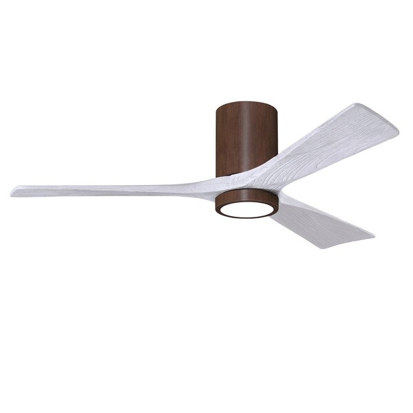 Matthews Fan Co Walnut Tone Ceiling Fan - IR3HLK-WN-MWH-52