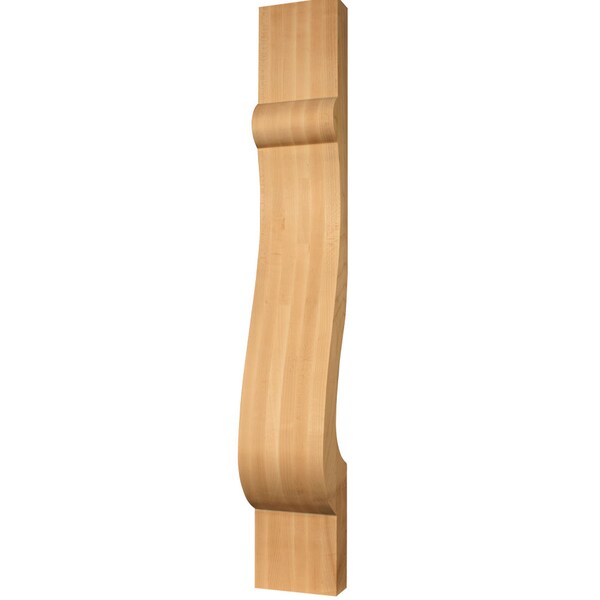 Osborne Wood Products 34 1/2 x 5 Revival Pilaster in Soft Maple - 3520M