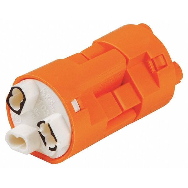 Desconexión del balasto ideal, naranja, 3 puertos, 1.50", paquete de 20 - 30-383X