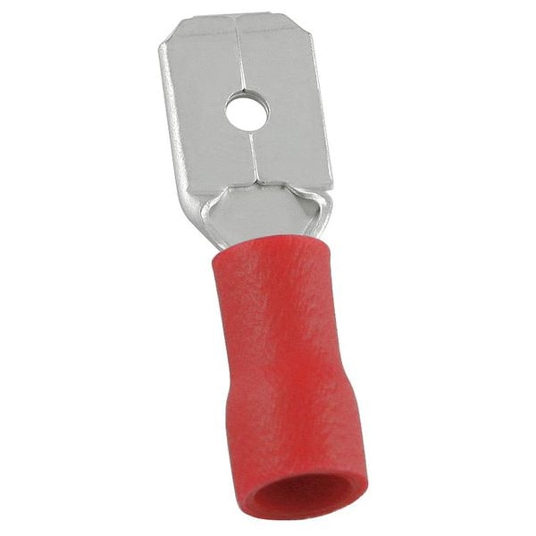 Desconectores Macho Power First, Rojo, 22-16AWG, paquete de 100 - 5WHH1