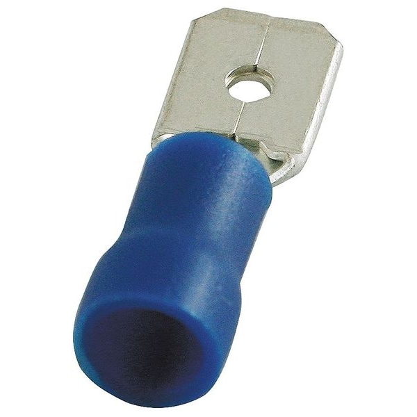 Desconexión macho Power First, Azul, 16-14AWG, Paquete de 100 - 4FRE2