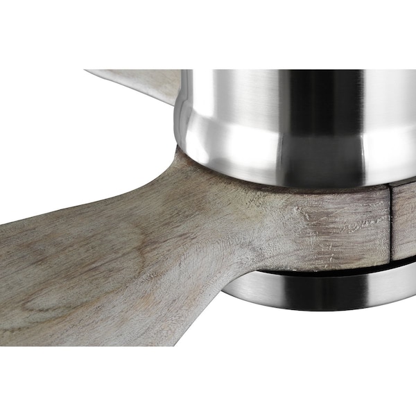 Progress Lighting Farris Collection Three-Blade Carved Wood 60" Ceiling Fan - P250002-009-30