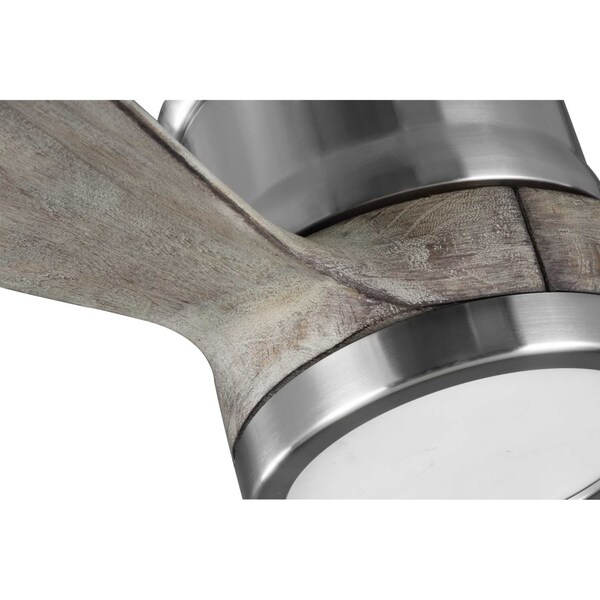 Progress Lighting Farris Collection Three-Blade Carved Wood 60" Ceiling Fan - P250002-009-30