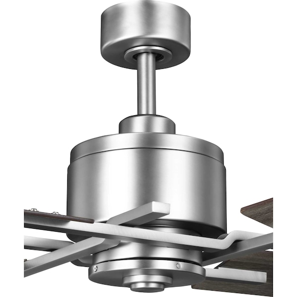 Progress Lighting 6 Speeds, 120V, Antique Nickel, 13-1/2 in W - P250024-081