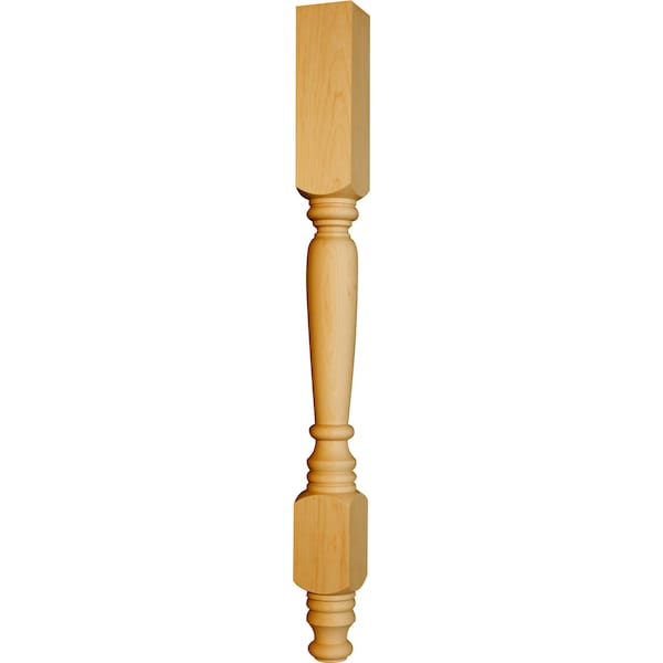 Osborne Wood Products 34 1/2 x 3 Narrow Concord Island Post in Western Red Cedar - 1470WRC