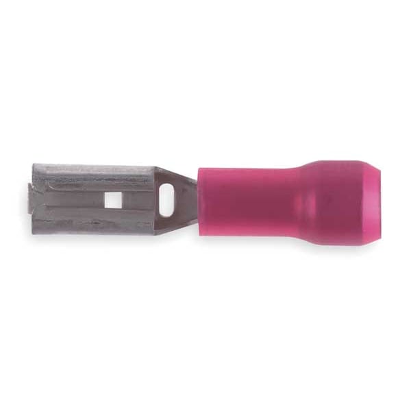 Desconexión hembra Sta-Kon, Roja, 22 a 18 AWG, PK100 - RA18-111F