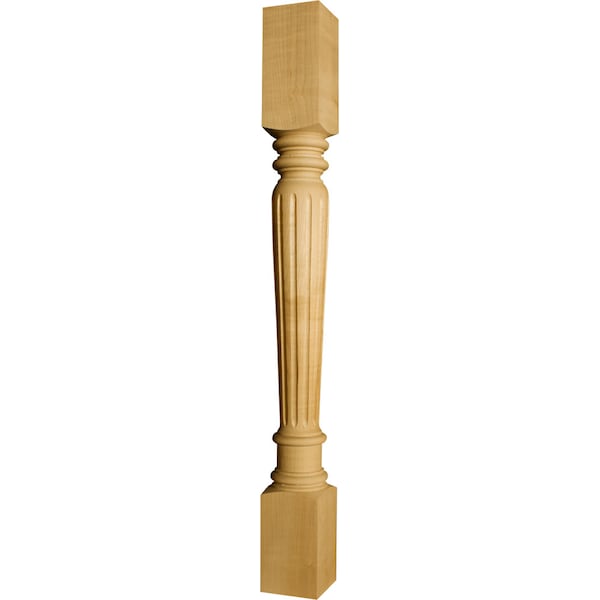 Osborne Wood Products 40 1/2 x 4 Extended Fluted Islander in Cherry - 1564C
