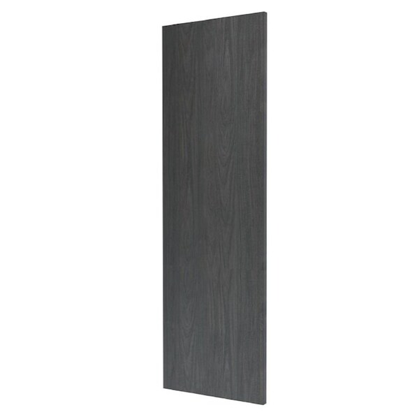 Cambridge Carbon Marine Slab Style Pantry Kitchen Cabinet End Panel (24 in W x 0.75 in D x 90 in H) - SA-TUEP90-CM