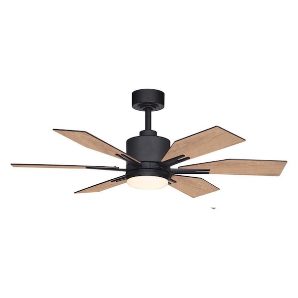 Perfecttwinkle 44 in. Mayfield Ceiling Fan Charcoal Black - PE3260065