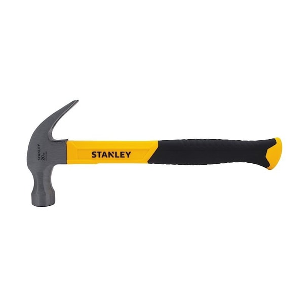 Stanley Nail Hammer, 20 oz Head, Curve Claw, Smooth Head, HCS Head, 13 in OAL - STHT51539