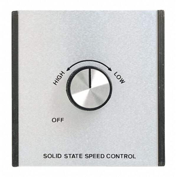 Hunter Fan Speed Rotary Wall Control, Brushed Steel - 22394