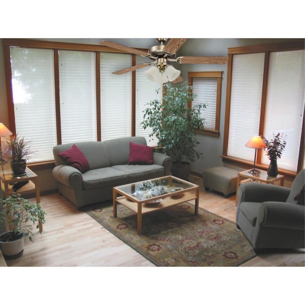 Westinghouse Ceiling Fan -Light Kit 3Lgt Cluster, Antique Brass Frosted Ribbed Glass - 7784800
