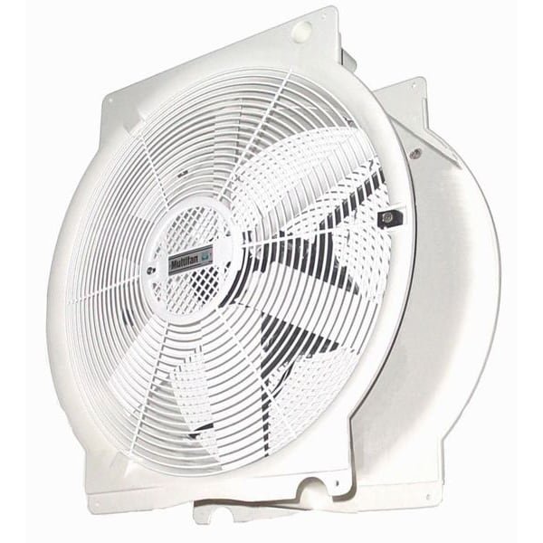 Multifan Vertical Recirculation Fan, 16 in Blade Dia, 8 Blades, Variable Speeds, 240V AC - T6E40K0M81160