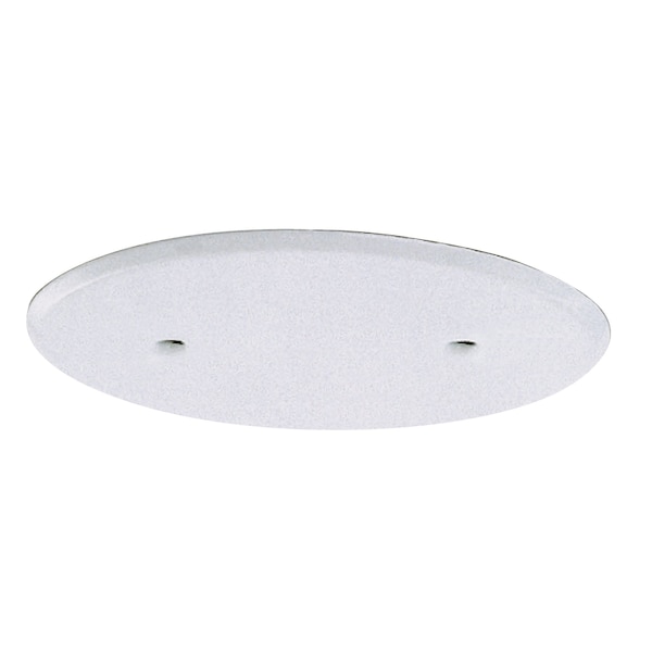 Satco Blank Up Kit For 3in Box White 5in Dia 2-8/32 Bar Holes 3in Center to Center Includes Hardware - 90/151