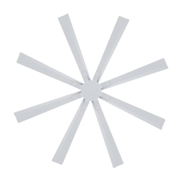 Modern Forms Fans Size Matters Indoor or Outdoor Smart Ceiling Fan in Matte White - FR-W2403-65-MW