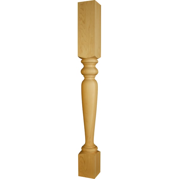 Osborne Wood Products 40 1/2 x 4 Extended Grand Island Leg in Mahogany - 1555MH