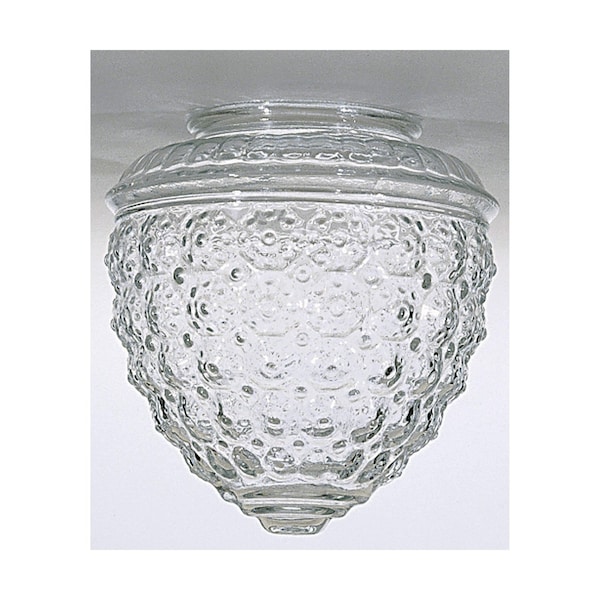 Satco Pineapple Glass Shade Height 6.00 inch Fitter 3-1/4 inch Diameter 5-1/2 inch - 50/112