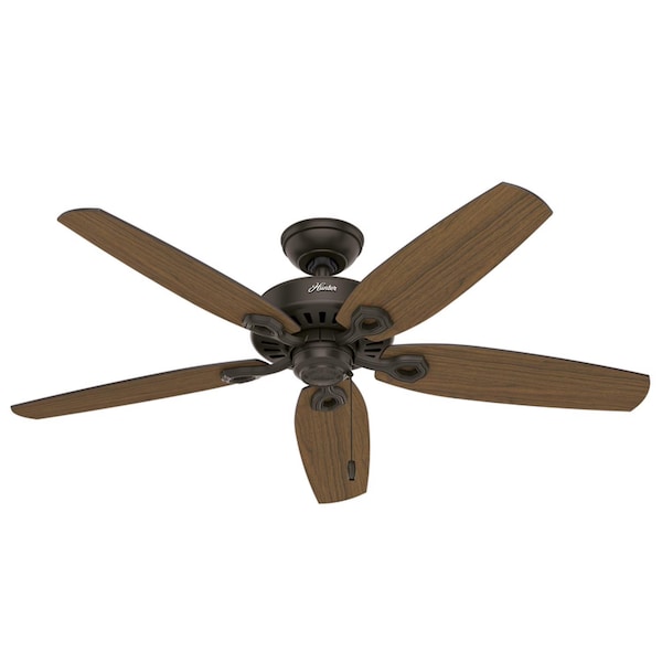 Hunter Hunter Builder Elite 52 in. New Bronze Indoor and Outdoor Ceiling Fan - 53292