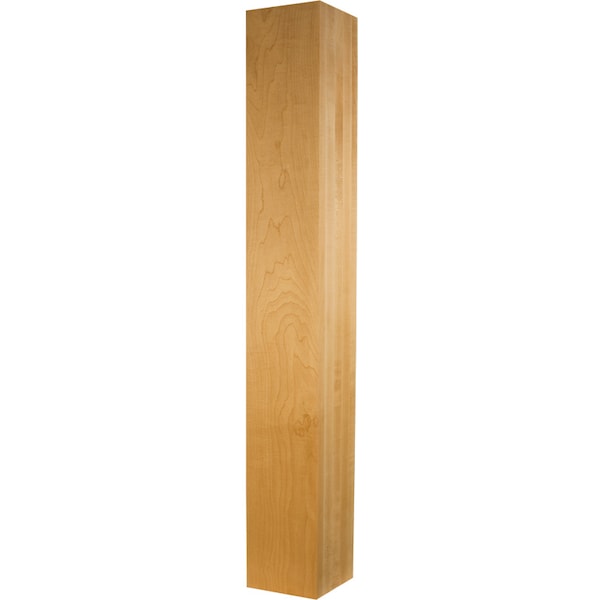 Osborne Wood Products 35 1/2 x 5 Square Leg in Soft Maple - 2355005000M