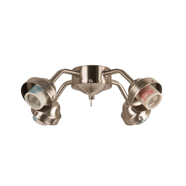 Craftmade Universal 4 Light Fitter in Brushed Polished Nickel - F400-BNK-LED