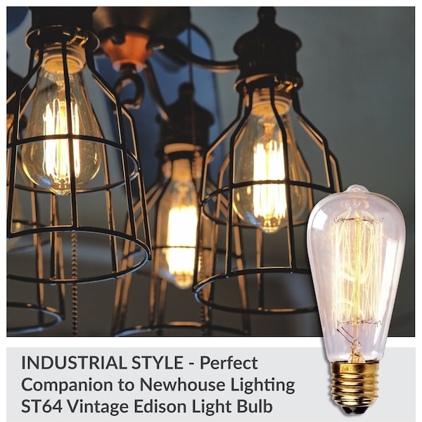 Newhouse Lighting - Indoor Metal Wire Lamp Guard for Ceiling Fan Light Covers, 4PK - WLG1B-4