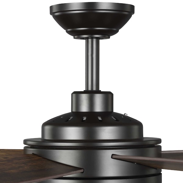 Progress Lighting Albin Collection 54" Indoor/Outdoor Five-Blade Bronze Ceiling Fan - P250036-129-30