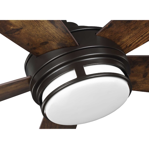 Progress Lighting Albin Collection 54" Indoor/Outdoor Five-Blade Bronze Ceiling Fan - P250036-129-30