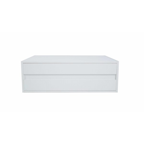 Cambridge Radiance 36in Wx24in Dx12in H Ready to Assemble Slab Wall Bridge Kitchen Cabinet in Light Oak - SA-W361224-LO-KIT