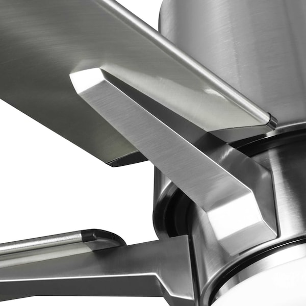 Progress Lighting Arlo Collection 60" Indoor/Outdoor 6-Blade Brushed Nickel Ceiling Fan - P250026-009-30