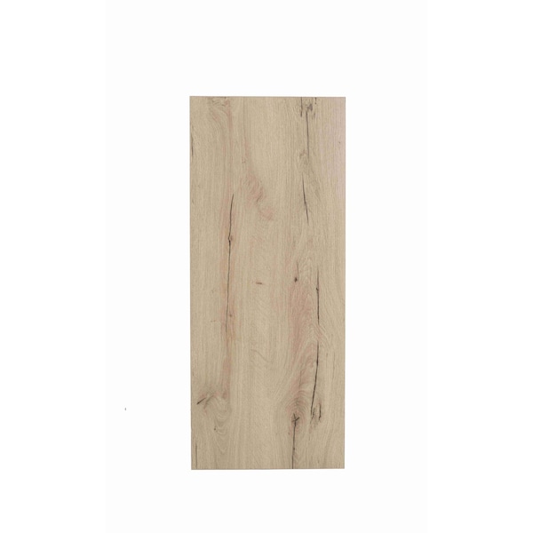 Cambridge Radiance 15 in. W x 12 in. D x 36 in. H Ready to Assemble Slab Wall Kitchen Cabinet in Light Oak - SA-W1536-LO-KIT
