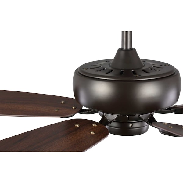 Progress Lighting 4 Speeds, 120V, Architectural Bronze, 13-1/4 in W - P250016-129