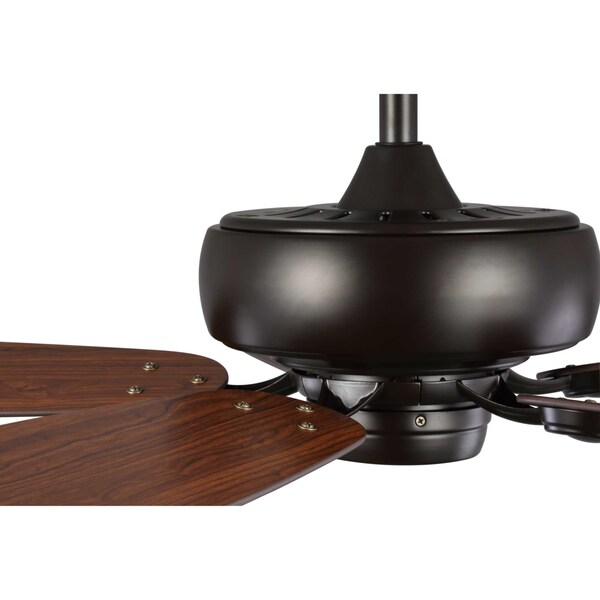 Progress Lighting 4 Speeds, 120V, Architectural Bronze, 13-1/4 in W - P250016-129