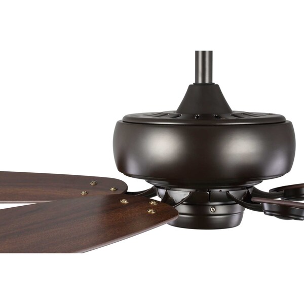 Progress Lighting 4 Speeds, 120V, Architectural Bronze, 13-1/4 in W - P250016-129