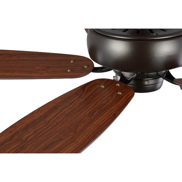 Progress Lighting 4 Speeds, 120V, Architectural Bronze, 13-1/4 in W - P250016-129
