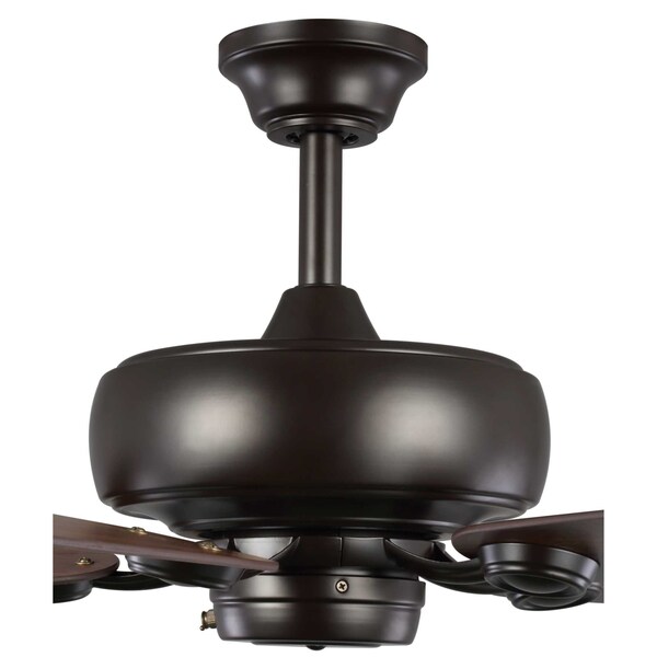 Progress Lighting 4 Speeds, 120V, Architectural Bronze, 13-1/4 in W - P250016-129