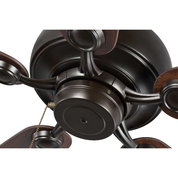 Progress Lighting 4 Speeds, 120V, Architectural Bronze, 13-1/4 in W - P250016-129
