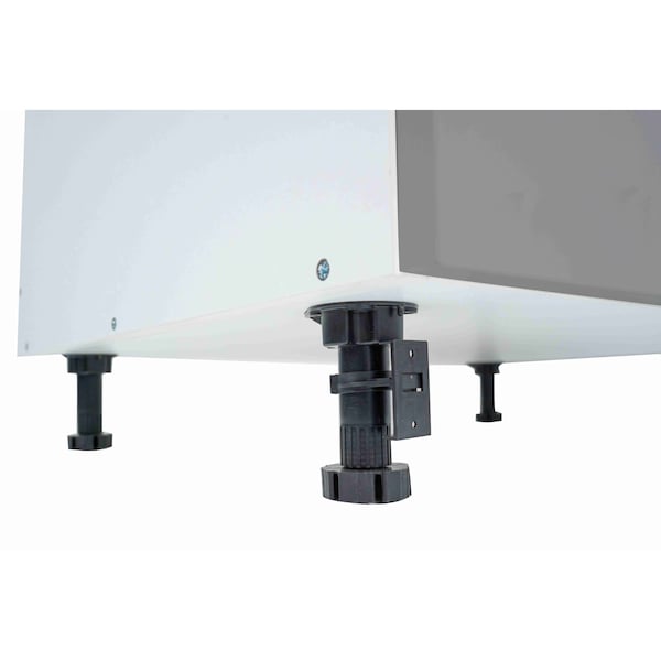 Cambridge Radiance 30in Wx24in Dx34.50in H Ready to Assemble Slab Sink Base Kitchen Cabinet in Matte Grey - SA-SB30-MG-KIT