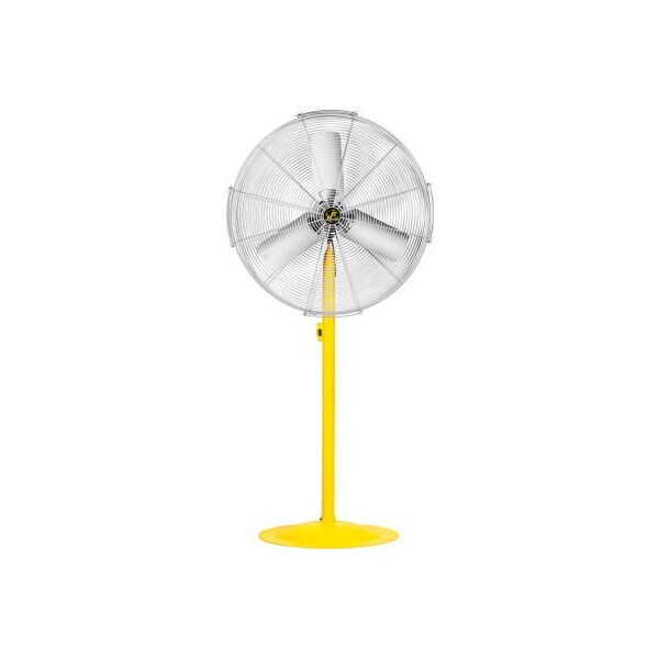 Hunter Fan Co. Jan Fan Jan Fan 30in Pedestal Fan w/ Drop Cord Switch, 2 Speed, Silver, 4PK - JF-PF30-DCS-S