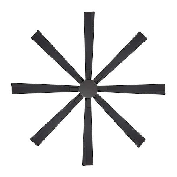 Modern Forms Fans Size Matters Indoor or Outdoor Smart Ceiling Fan in Matte Black - FR-W2403-65-MB
