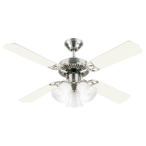 Westinghouse Westinghouse Crusader 42 in. Brushed Nickel Indoor Ceiling Fan - 72353