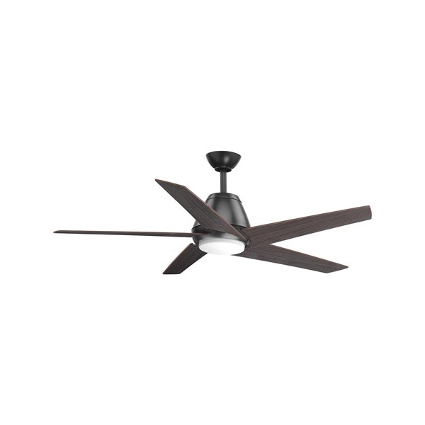 Progress Lighting Gust, 54", Ceiling Fan, 3 Speed, Manual Reverse Speeds, 120V, 54 in W - P2582-14330K